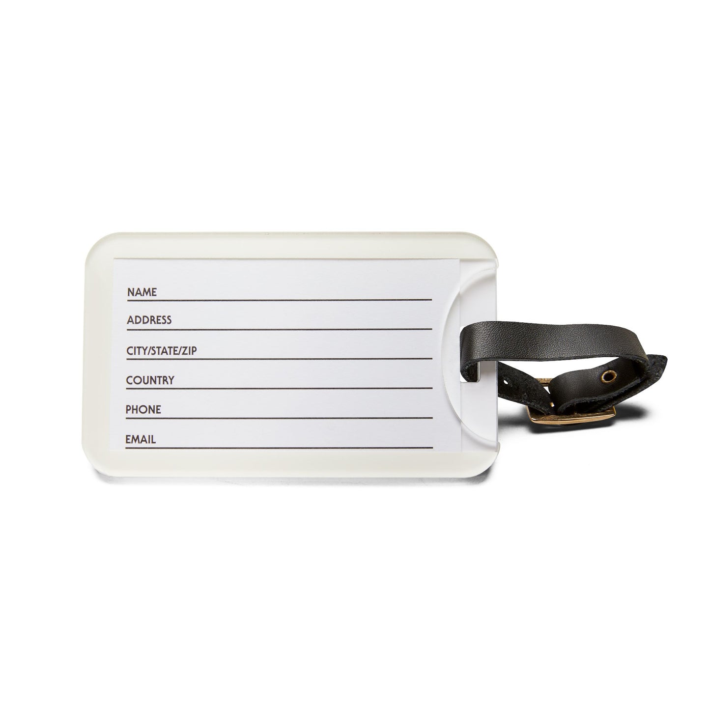 Drippy Stache Luggage Tag