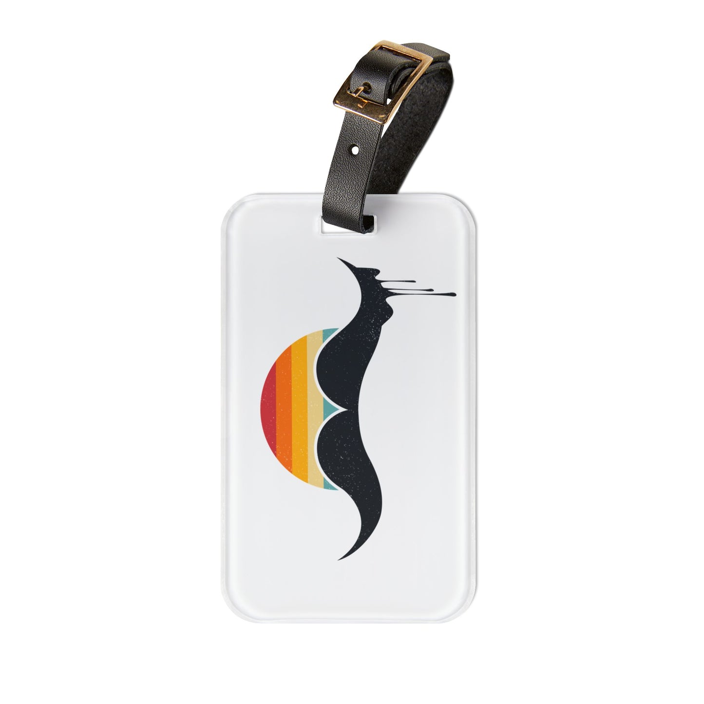 Drippy Stache Luggage Tag