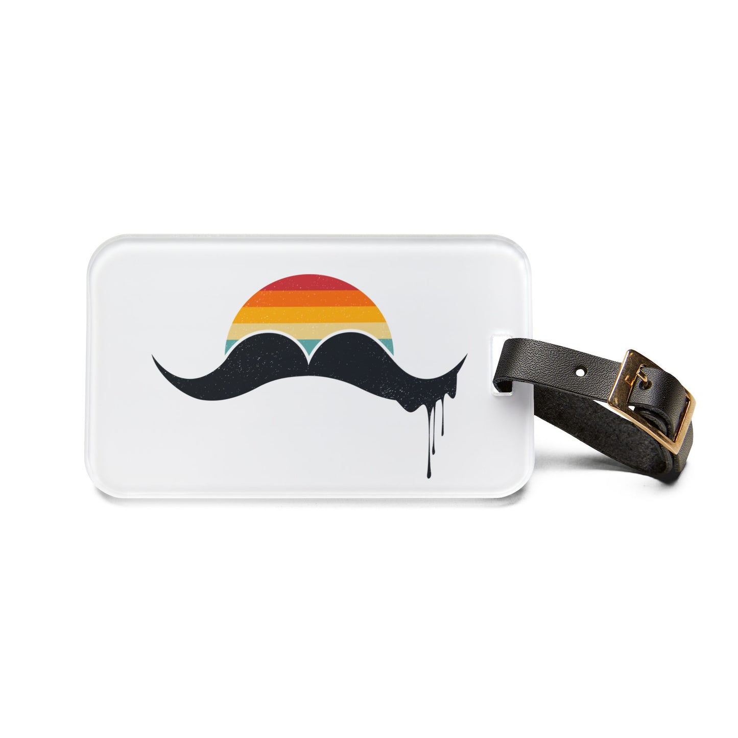 Drippy Stache Luggage Tag