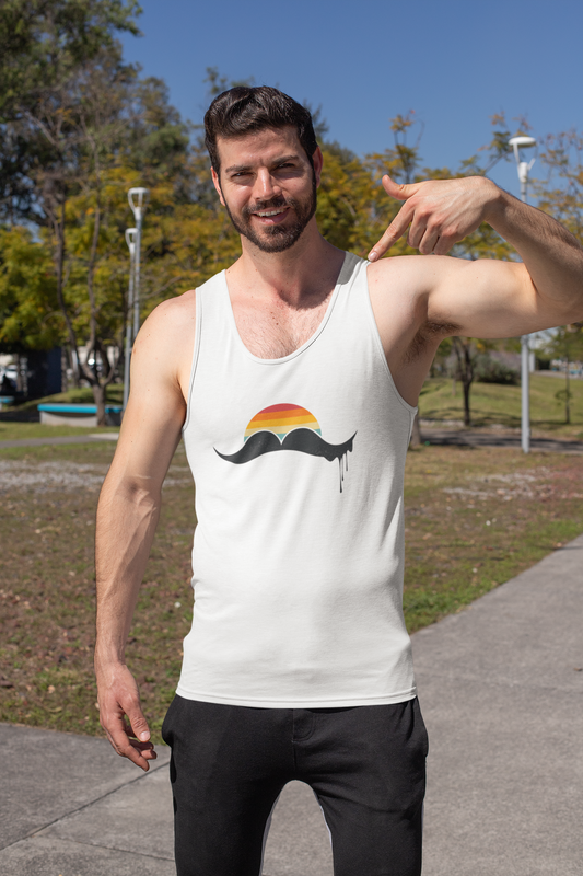 Stache Rainbow Tank